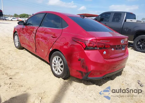 2021 Hyundai Accent Sel z USA, uszkodzony, nr VIN 3KPC24A62ME140680